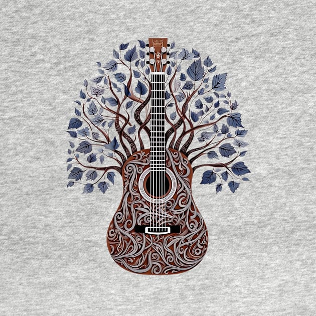 Guitar tree for guitar lover by ADybowska